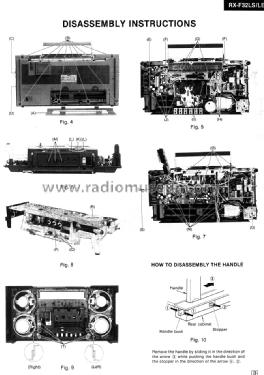 FM-LW-MW-SW 4-Band Stereo Radio Cassette Recorder RX-F32LS; Panasonic, (ID = 1377863) Radio