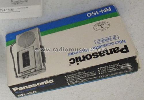 Microcassette Recorder RN-150; Panasonic, (ID = 1467254) Reg-Riprod