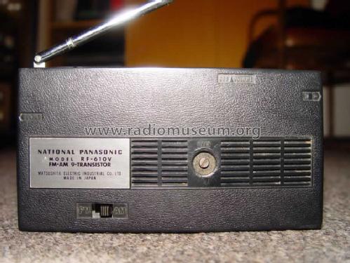 National RF-610V; Panasonic, (ID = 1021288) Radio