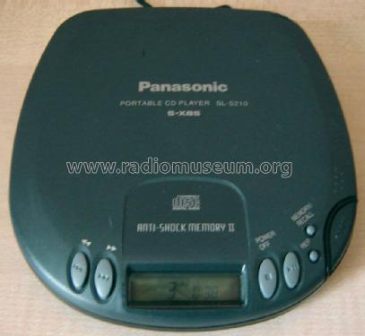 Portable CD Player SL-S210; Panasonic, (ID = 1173166) Sonido-V