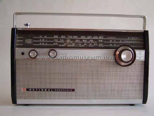 National Panasonic 3 Band 8 Transistor R-308; Panasonic, (ID = 1063798) Radio