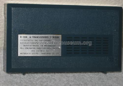 National Panasonic R-104; Panasonic, (ID = 991356) Radio