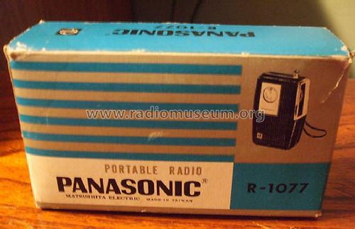 R-1077; Panasonic, (ID = 1221562) Radio
