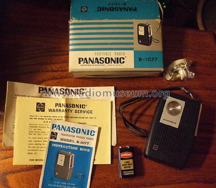 R-1077; Panasonic, (ID = 1221564) Radio