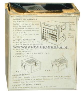 R-77; Panasonic, (ID = 1335270) Radio