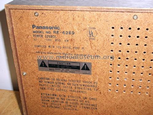 RE-6289; Panasonic, (ID = 1519771) Radio