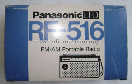 National Panasonic RF-516; Panasonic, (ID = 1222490) Radio