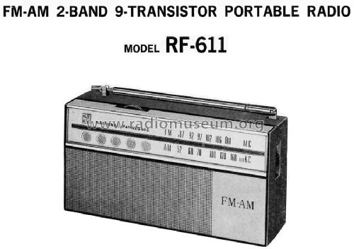 RF-611; Panasonic, (ID = 738548) Radio