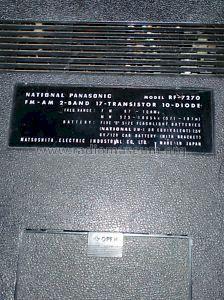 Panasonic FM-AM Radio/Recorder RF-7270; Panasonic, (ID = 1067162) Radio