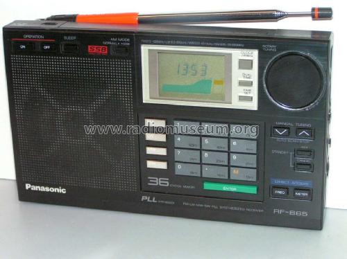 RF-B65 and B65D and B65DA Radio Panasonic, Matsushita, National 