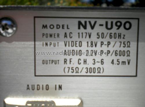 RF Converter NV-U90; Panasonic, (ID = 1330935) Misc