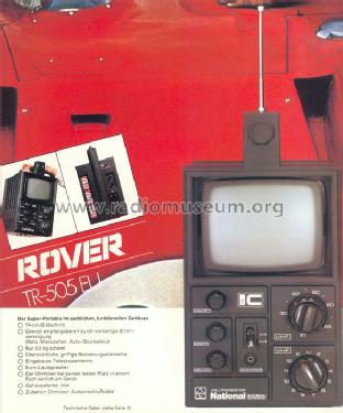 National Rover Transistor TV TR 505 EU; Panasonic, (ID = 555183) Télévision