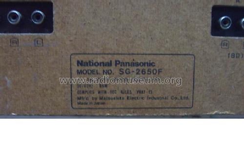 SG-2650F; Panasonic, (ID = 955633) Radio