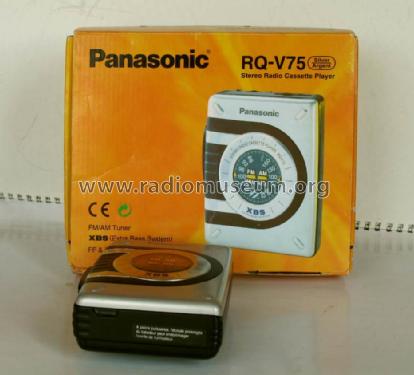 Stereo Radio Cassette Player RQ-V75; Panasonic, (ID = 997335) Radio