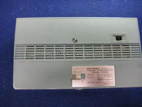 National Panasonic 2-Band 8-Transistor T-200J; Panasonic, (ID = 842130) Radio
