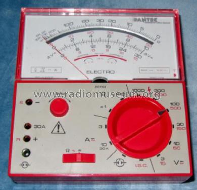 Electro - Analogue Multimeter ; Pantec, Division of (ID = 3000851) Equipment
