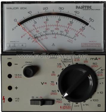 Major - Multimetro analógico 20K; Pantec, Division of (ID = 3115080) Equipment