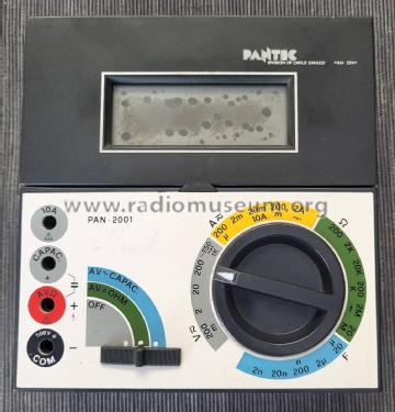 Pan 2001; Pantec, Division of (ID = 3070386) Equipment