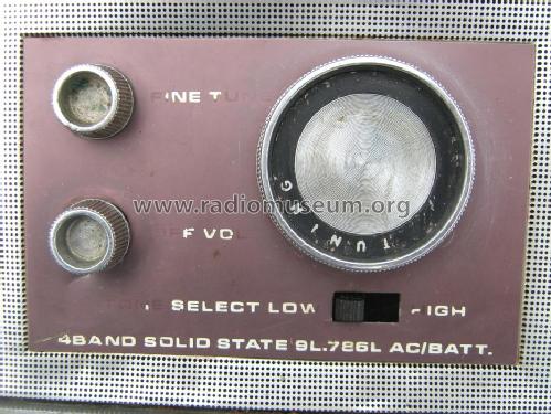 4 Band Solid State Radio 9L-786LD; Pars Electric (ID = 1600433) Radio