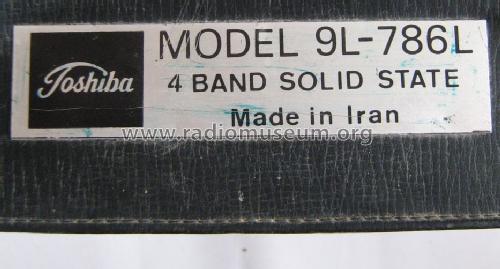 4 Band Solid State Radio 9L-786LD; Pars Electric (ID = 1600436) Radio