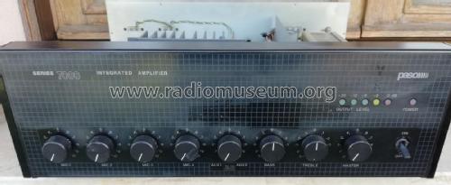 Series 7000 Integrated Amplifier T 7060; PASO S.p.A.; Lainate (ID = 2868510) Ampl/Mixer