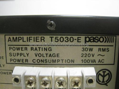 Solid State Amplifier - Series 5000 T5030-E; PASO S.p.A.; Lainate (ID = 1955448) Ampl/Mixer