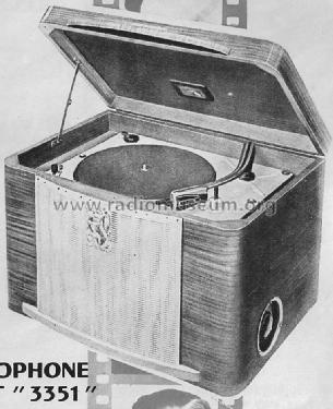 Électrophone Coffret 3351; Pathé-Marconi, Les (ID = 1475179) Reg-Riprod