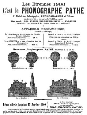 Phonographe Le Stentor ; Pathé Radio, Pathé (ID = 2676098) TalkingM