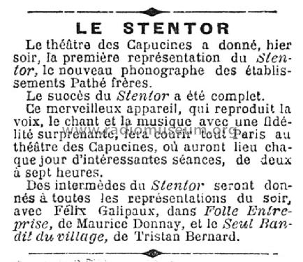 Phonographe Le Stentor ; Pathé Radio, Pathé (ID = 2687966) TalkingM