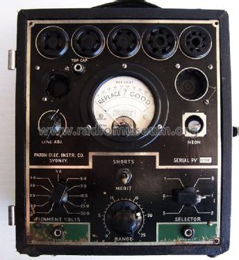 Palec Portable Valve Tester PV; Paton Electrical Pty (ID = 1504922) Equipment