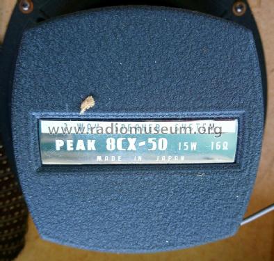 2 Way Speaker System 8CX-50; Peak brand, H. Rowe (ID = 2736269) Lautspr.-K