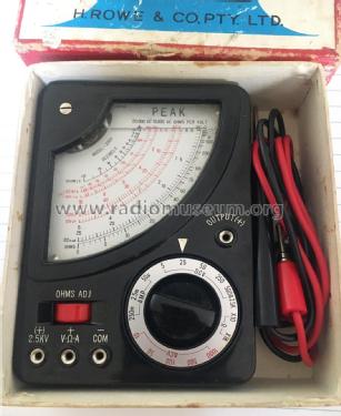 Analog Multimeter 200H; Peak brand, H. Rowe (ID = 2687606) Equipment