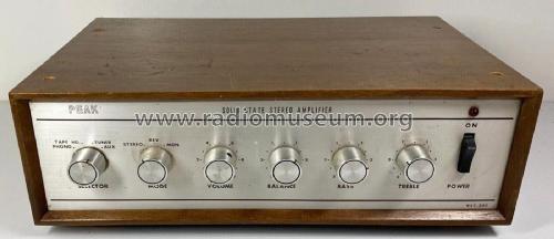 Solid State Stereo Amplifier KST-200; Peak brand, H. Rowe (ID = 2767092) Ampl/Mixer