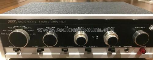 Solid State Stereo Amplifier TRM-40LA ; Peak brand, H. Rowe (ID = 2674969) Verst/Mix