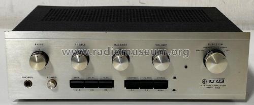 Stereo Amplifier TRM-400; Peak brand, H. Rowe (ID = 2675272) Ampl/Mixer