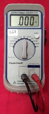 Capacitance Tester 3710; PeakTech GmbH, Heinz (ID = 2911965) Ausrüstung