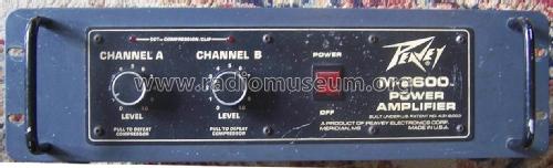 Power Amplifier M-2600; Peavey Electronics, (ID = 1851362) Verst/Mix