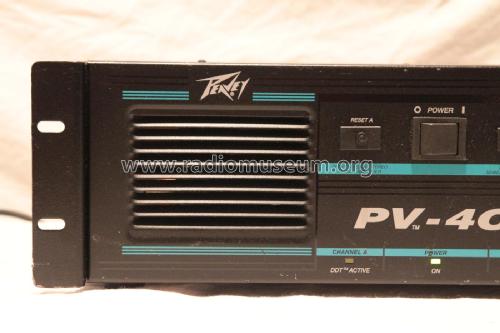 Professional Stereo Power Amplifier PV-4C; Peavey Electronics; (ID = 1958756) Ampl/Mixer