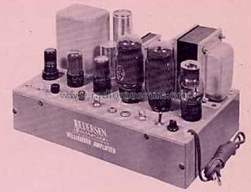 Williamson Amplifier Model W-15 Ampl/Mixer Pedersen Electronics ...