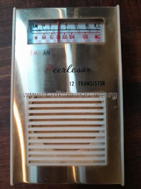 FM AM 12 Transistor Japan JT-602; Peerless brand - far (ID = 2782742) Radio