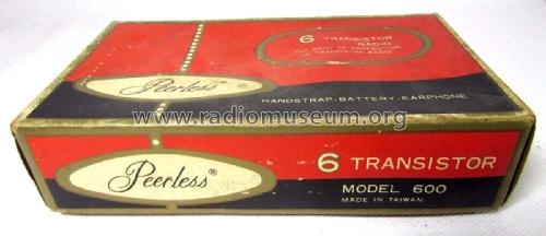 6 Transistor 600; Peerless brand - far (ID = 2251011) Radio