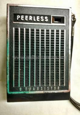 6 Transistor 600; Peerless brand - far (ID = 2821423) Radio