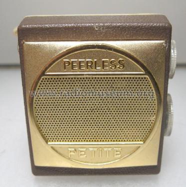 Petite Seven Transistor 750; Peerless brand - far (ID = 2768542) Radio