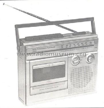 AM/FM Radio Cassette Player/Recorder 3256; JCPenney, Penney's, (ID = 1813441) Radio