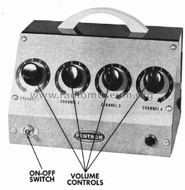 Mike-Mixer MM-4; Pentron Corporation; (ID = 3088945) Ampl/Mixer