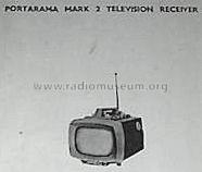 Portarama MK 2; Perdio Electronics (ID = 471852) Télévision