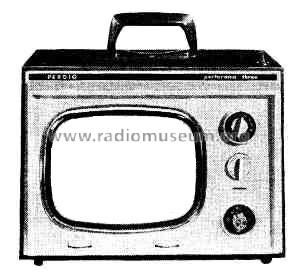 Portarama Three ; Perdio Electronics (ID = 596396) Television