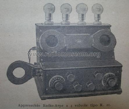 Arpe 4 valvole R21; Perego CEA Perego; (ID = 573660) Radio