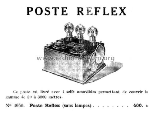 Poste Reflex 4050; Péricaud, G. et A. P (ID = 2507240) Radio