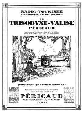 Trisodyne IV Valise ; Péricaud, G. et A. P (ID = 2356004) Radio